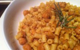 Ditalini with Chickpeas and Garlic-Rosemary Olive Oil